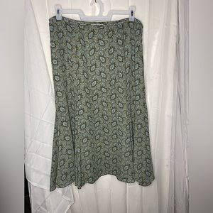 Rena Rowan Paisley Skirt Size 18